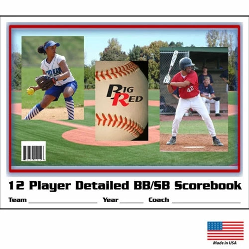 BLAZERMFG HTSA 12-PLAYER SCOREBOOK 3 BLAZERMFG HTSA 12-PLAYER SCOREBOOK