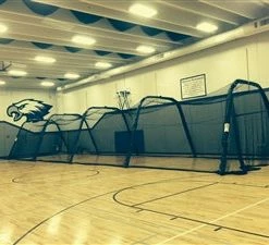BATCO CAGES PORTABLE INDOOR/OUTDOOR BASEBALL CAGE (72')