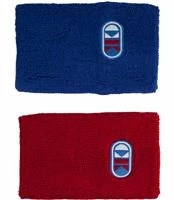 CLIFF KEEN ATHLETIC TOURNAMENT WRIST BANDS (RED/BLUE)