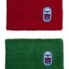 CLIFF KEEN ATHLETIC TOURNAMENT WRIST BANDS (RED/GREEN) -Cheap Baseball & Softball Store Product 42 200X200