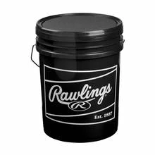 RAWLINGS SPORTING GOODS Raw Padded Ball Bucket - Black