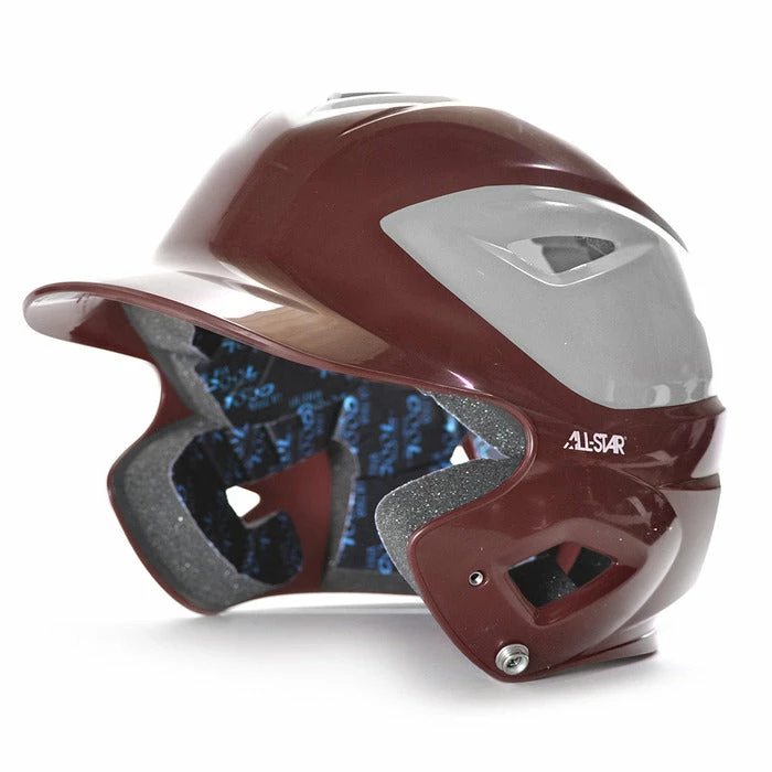 All-Star Sporting Goods All-Star System 7 Gloss Two Tone Batters Helmet 4 All-Star Sporting Goods All-Star System 7 Gloss Two Tone Batters Helmet - Image 2