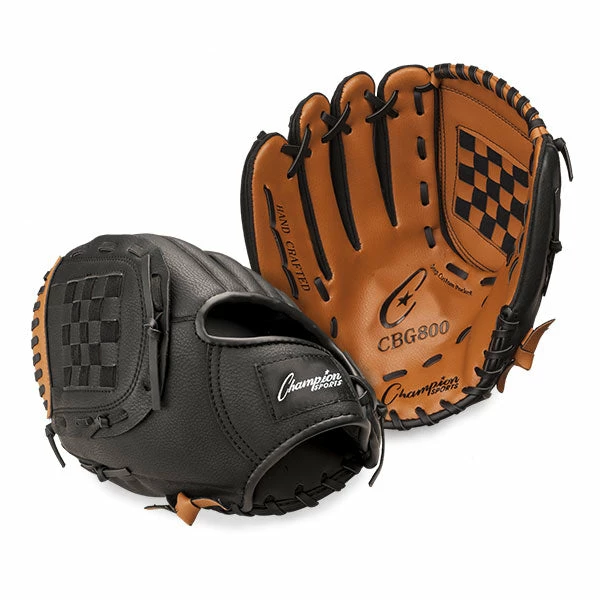 Champion Sports CHAMPION FIELDERS BASEBALL/SOFTBALL GLOVE (12") 3 Champion Sports CHAMPION FIELDERS BASEBALL/SOFTBALL GLOVE (12")