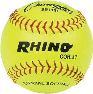 Champion Sports CHAMPION SLOW PITCH SOFTBALL (12" RHINO) 3 Champion Sports CHAMPION SLOW PITCH SOFTBALL (12" RHINO)