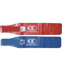 CLIFF KEEN ATHLETIC WRESTLING ANKLE BANDS (RED/BLUE)
