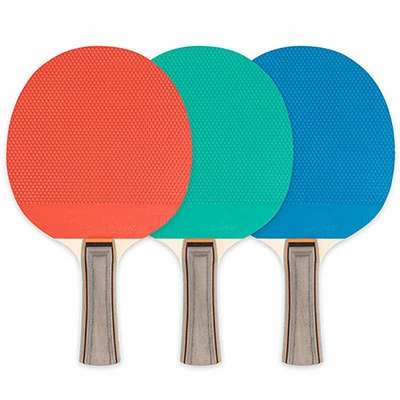 Champion Sports CHAMPION TABLE TENNIS PADDLE (WOOD RUBBER FACE) 3 Champion Sports CHAMPION TABLE TENNIS PADDLE (WOOD RUBBER FACE)