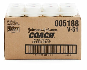 JOHNSON & JOHNSON / MEDCO COACHES TAPE 3 JOHNSON & JOHNSON / MEDCO COACHES TAPE