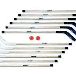 SHIELD MFG INC. MIDDLE SCHOOL 42" WOOD HOCKEY SET (OUTDOOR)