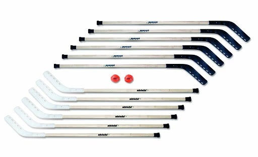 SHIELD MFG INC. MIDDLE SCHOOL 42" WOOD HOCKEY SET (OUTDOOR) 3 SHIELD MFG INC. MIDDLE SCHOOL 42" WOOD HOCKEY SET (OUTDOOR)